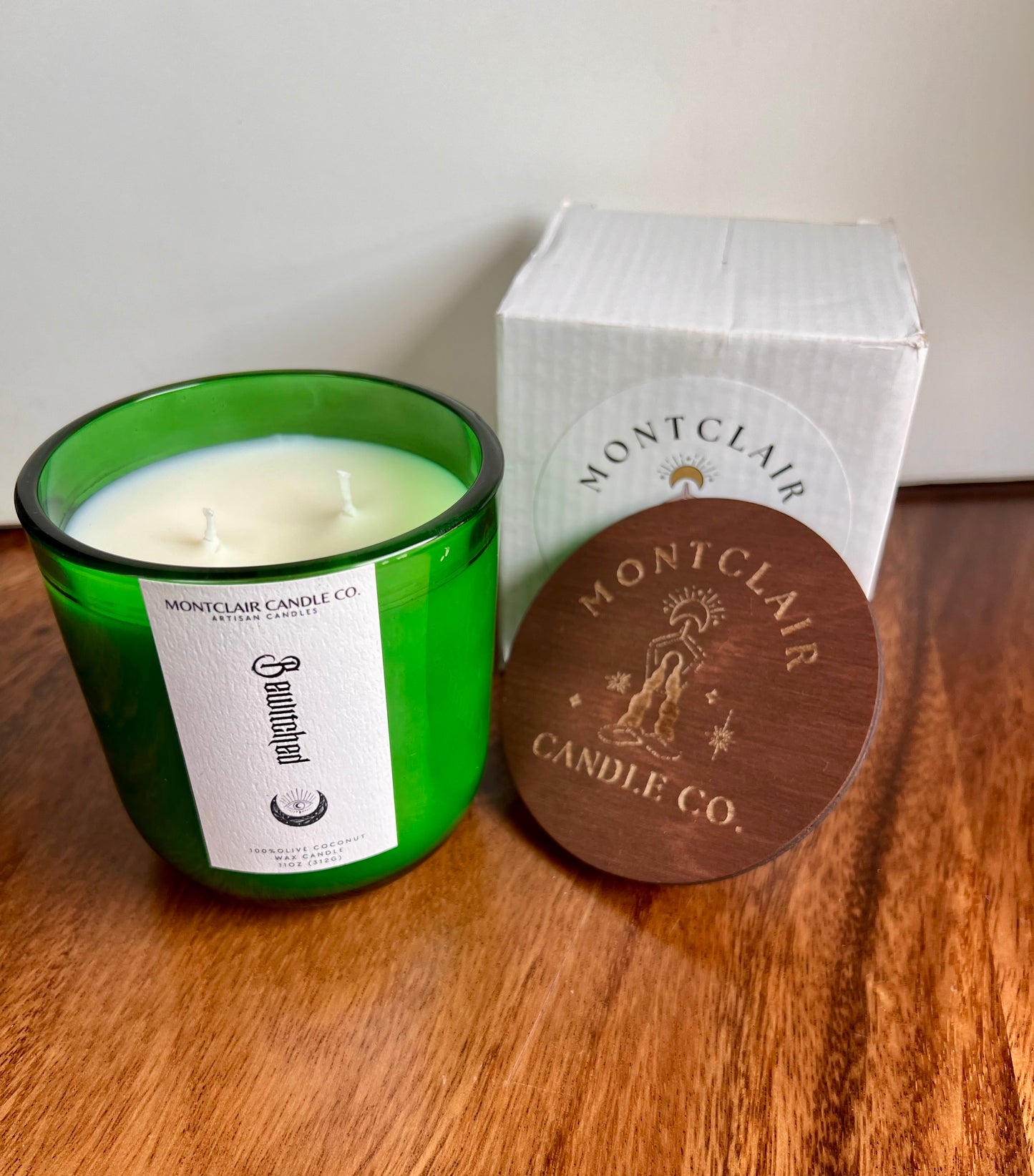 "Bewitched" Olive Coconut Wax Candle | 11 oz