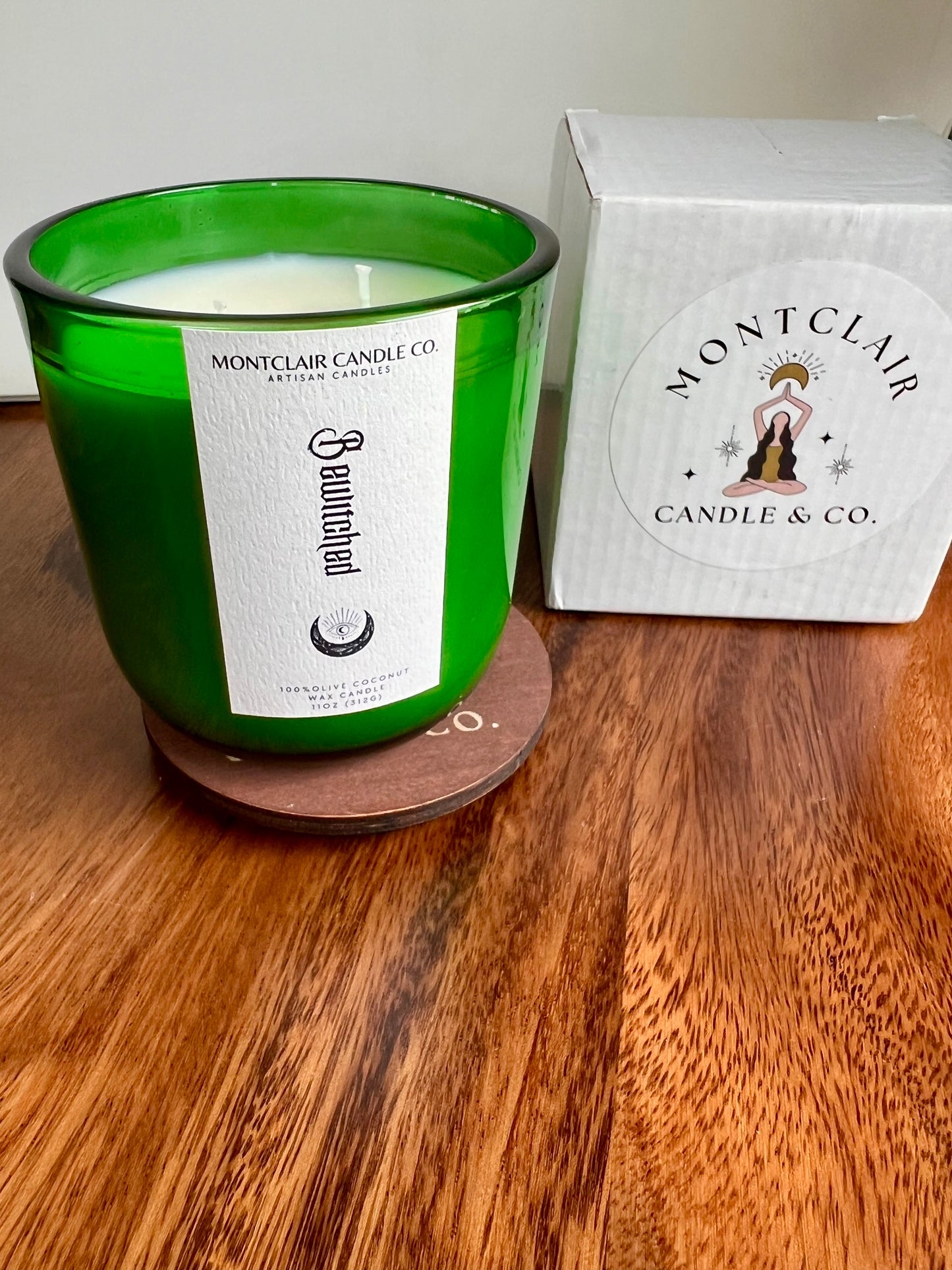 "Bewitched" Olive Coconut Wax Candle | 11 oz