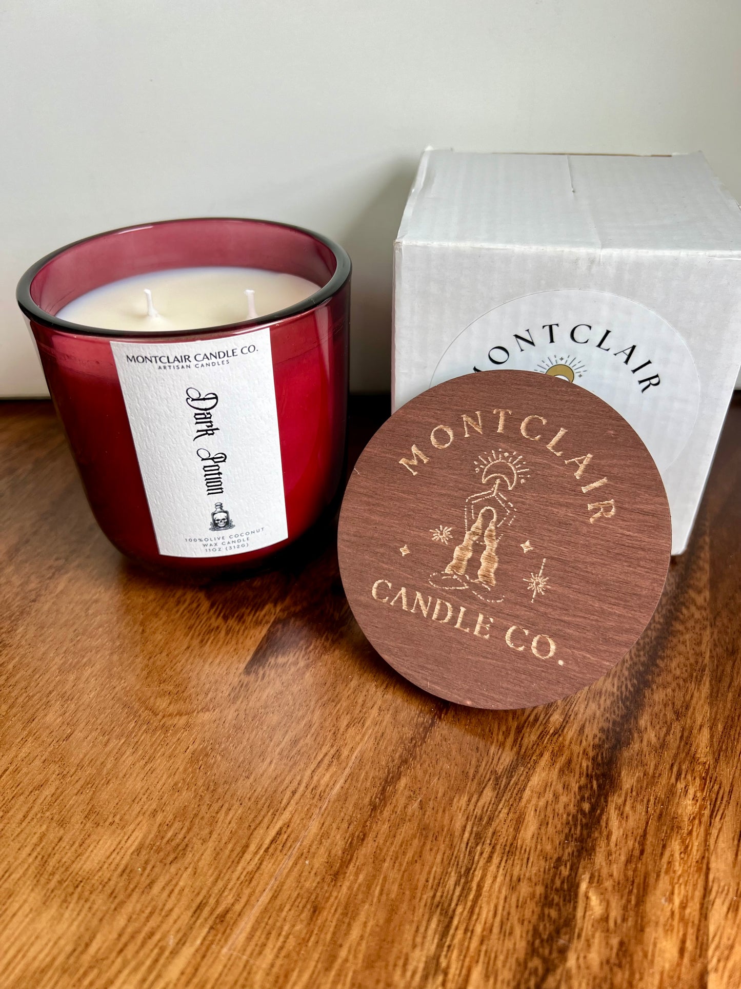 "Dark Potion" Olive Coconut Wax Candle |11 oz