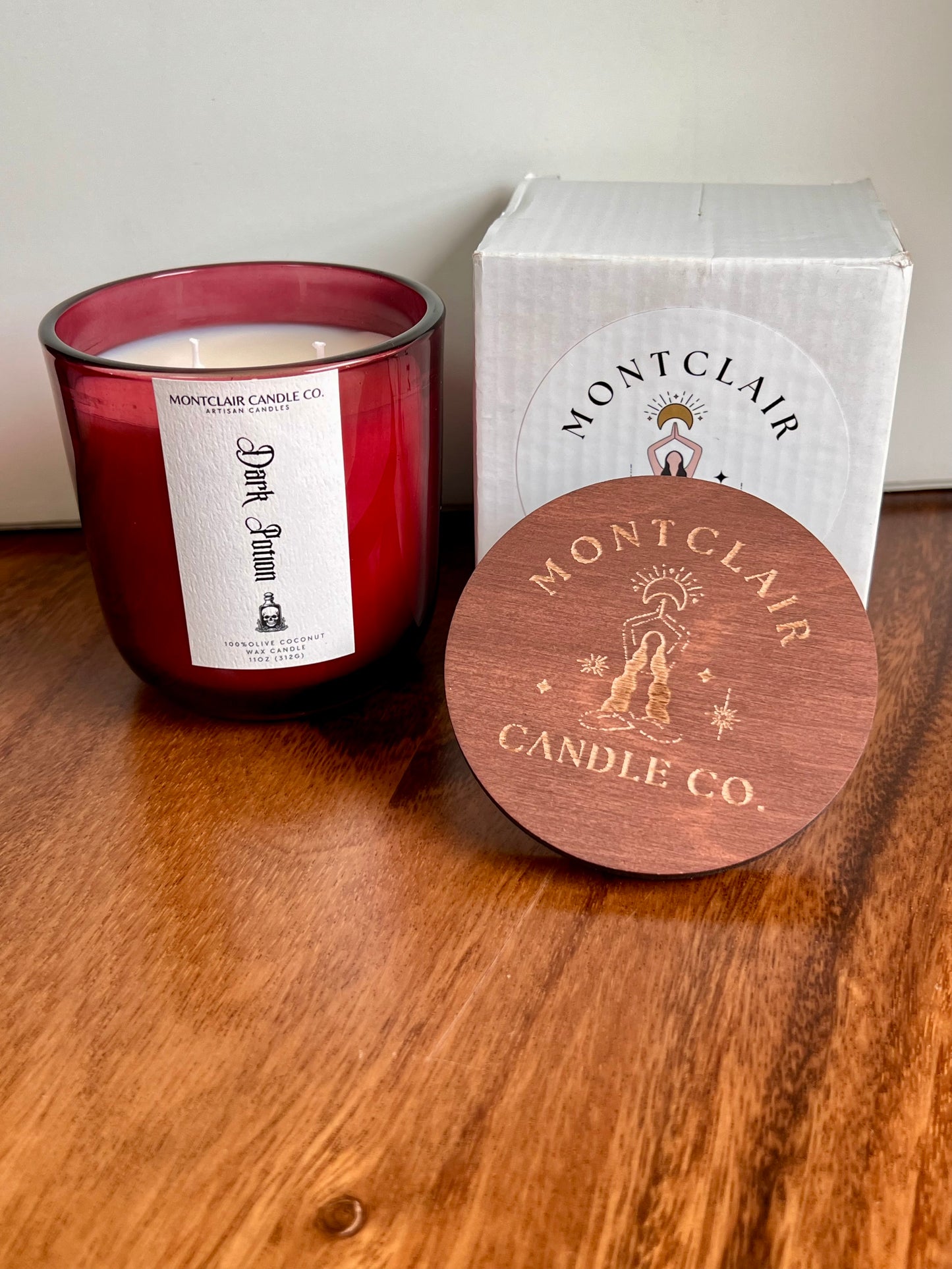 "Dark Potion" Olive Coconut Wax Candle |11 oz