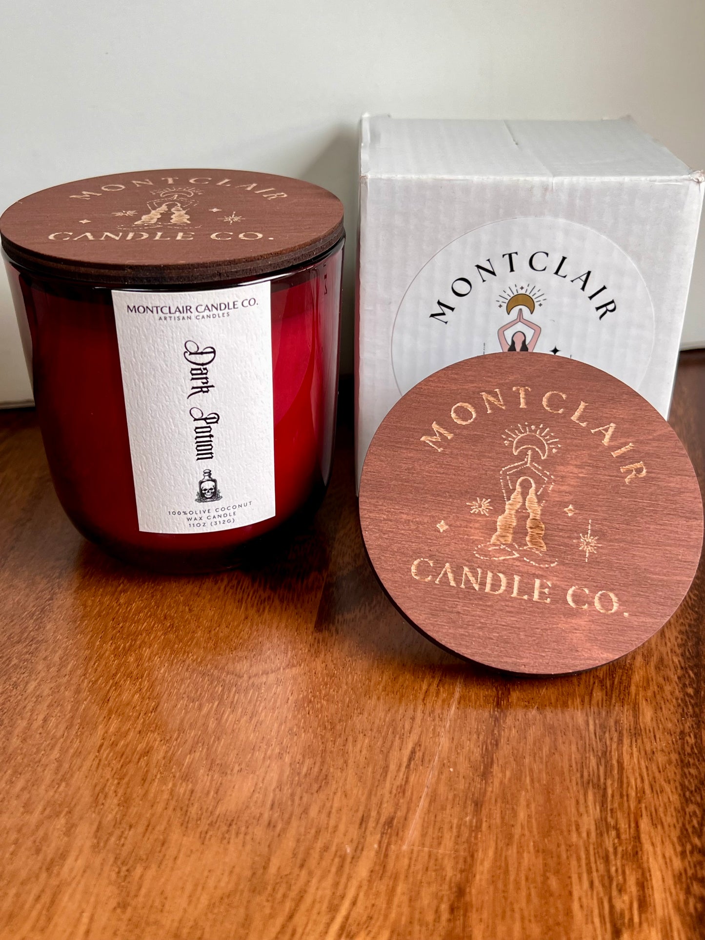 "Dark Potion" Olive Coconut Wax Candle |11 oz