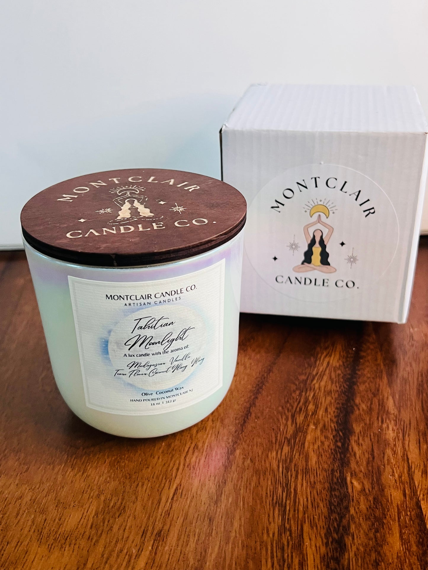 "Tahitian Moonlight" Luxe Aromatherapy Candle | Olive Blend Wax | Summer Limited Edition Candle | 11 oz