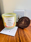 "Fall Leaves" Luxe Olive Coconut Wax Candle  | 11 Oz