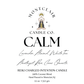 "Calm" Intention Candle | Almond Lavender Scented | Olive Wax Blend | 11oz Candle