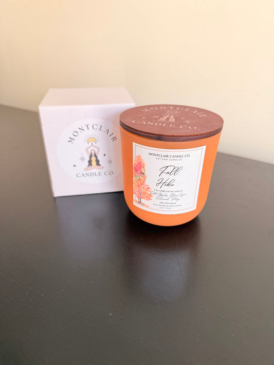 "Fall Hike" Luxe Olive Coconut Wax Candle | 11 oz