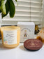 "Honeycomb & Tobacco Blossom" Scented  Luxe Aromatherapy Candle | Olive Blend Wax | Summer Limited Edition11 oz
