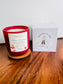 "Strawberries Whipped Cream" Scented Luxe Aromatherapy Candle | Olive Wax Blend  | Summer Limited Edition Candle | 11 oz