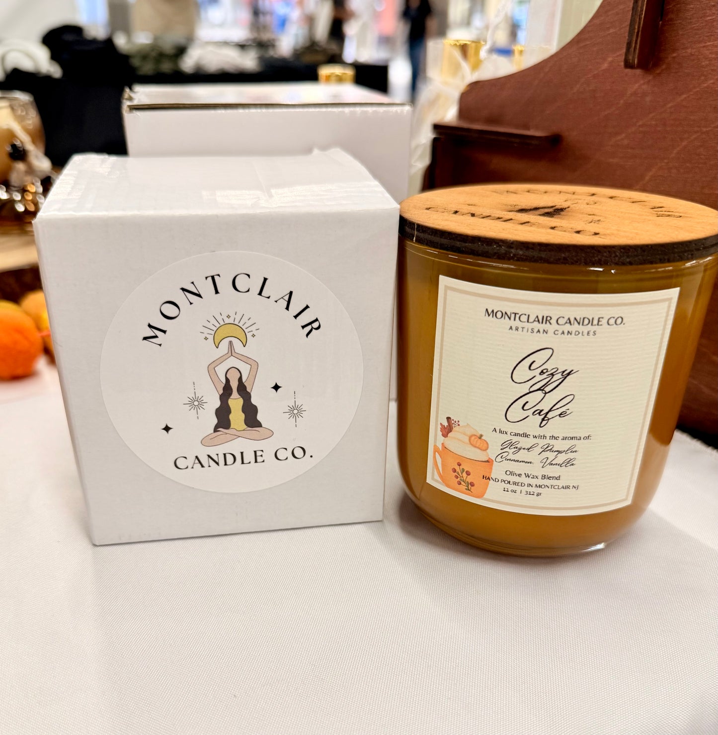 "Cozy Cafe" Luxe Olive Coconut Wax Candle | 11 oz