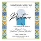 "Positano" Luxe Aromatherapy Candle | Olive Wax Blend Candle | Summer Limited Edition 11 oz