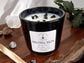 "Protection" Crystal Intention Candle | Palosanto, Sage Scented | Olive Wax Blend | 11oz