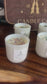 "Manifest" Crystal Intention Candle  | Sea Minerals, Fresia, Sandalwood Scented | Olive Wax Blend| 11oz
